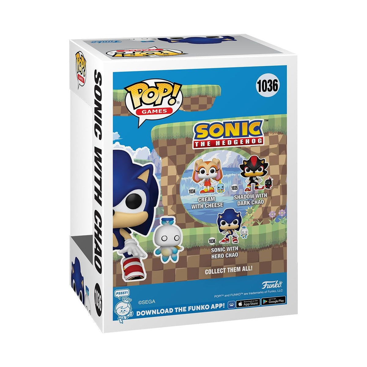 Funko POP! & Buddy: Sonic the Hedgehog with Chao