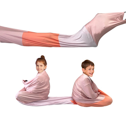 Sensory Compression Tunnel for Kids Play with Autism ADHD SPD - CPC Certification 10ft Crawl Resistance Tunnel Perfect for Toddler - Ideal for Home
