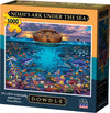Dowdle Folk Art Puzzles - Noah's Ark Under The Sea Puzzle, 1000 Pieces