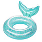 HeySplash Pool Floats Kids, Inflatable Swimming Rings Mermaid Tail Shaped