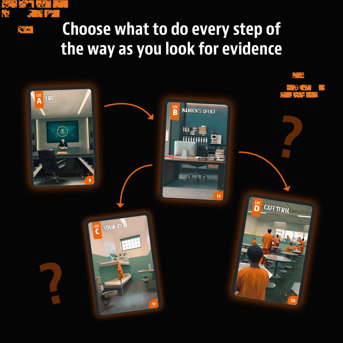 Kosmos Masters of Crime: Incognito | Mystery Board Game