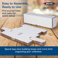 BCW 14-Inch Toploader Storage Box - 5 Pack | Holds 210 Toploaders | Durable Cardboard Organizer for Sports & Trading Cards