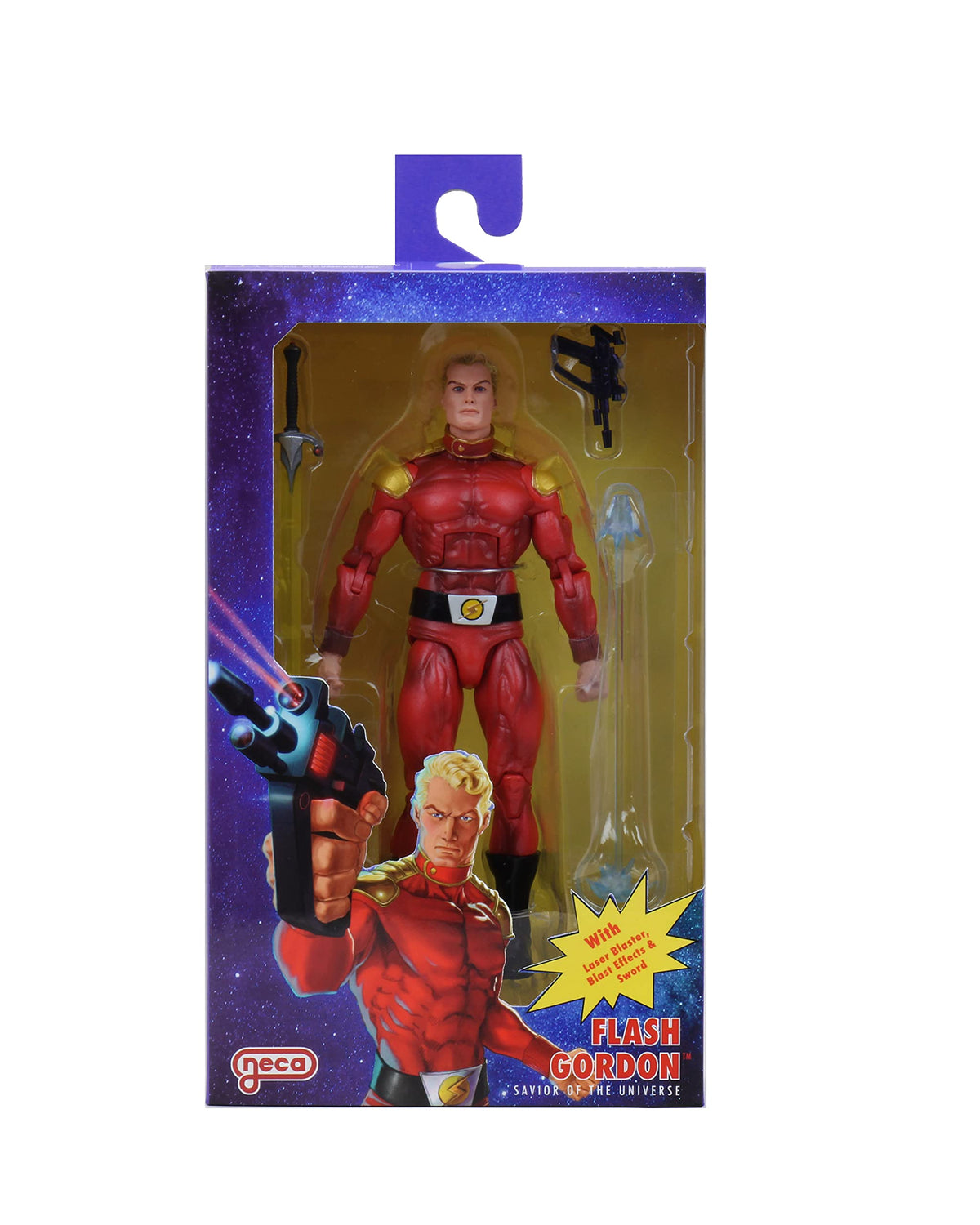 NECA King Features ? Defenders of the Earth Series - Flash Gordon - 7? Scale Action Figure