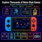 X51 Handheld Game Console - 5.1 Inch HD IPS Display, 32GB, Built-in Retro Arcade Games, Linux System, Rechargeable Battery, Portable Gaming Player