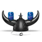 BLKSMITH Viking Drinking Helmet with Straws - Funny Beer Hat Holds 2 Cans - Adjustable Novelty Drinking Helmet Fits 16-24" Head - Gag Gift for Men