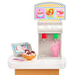 Barbie First Jobs Skipper Set with Doll Model, Snack Bar with Counter, Ice Cream Cup with Colour Change and 8 Accessories, Children's Toy, Ages 3
