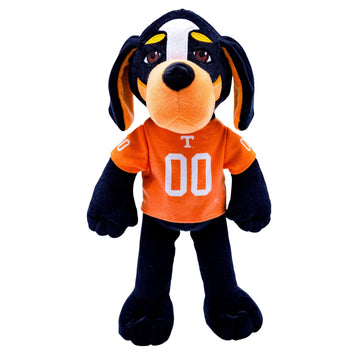 14" University of Tennessee Smokey Mascot Plush Figure - College Football Ragdoll - Sports Mascot Figure - Soft Plush Material - Surface Washable