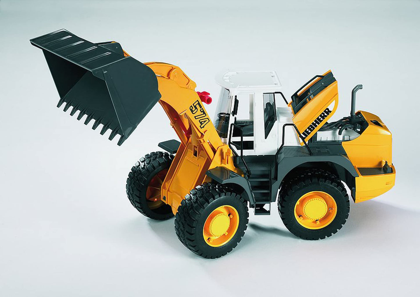 Bruder 02430 Liebherr Wheel Loader L574 Realistic Toy, for Kids, 1:16 Scale