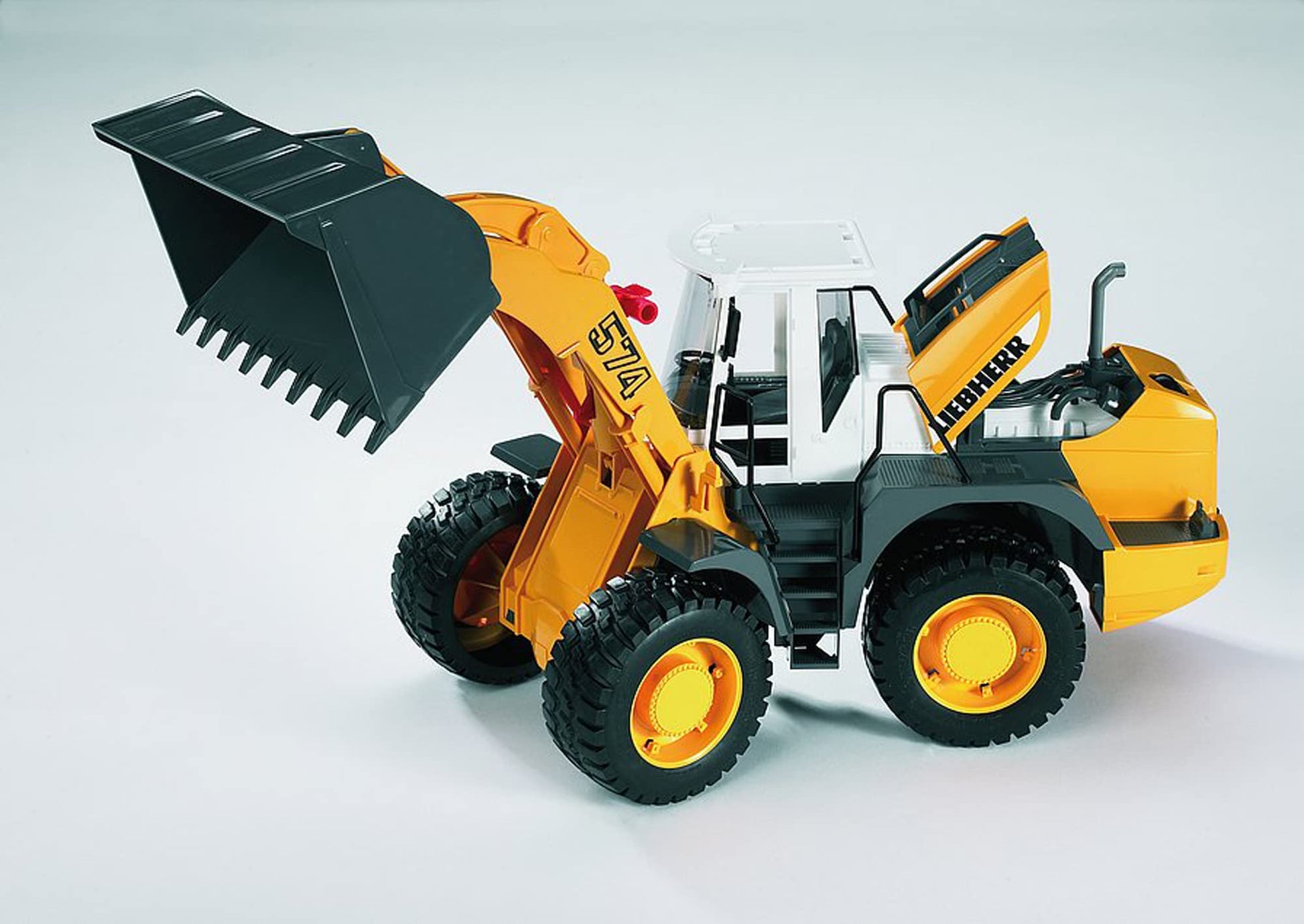 Bruder 02430 Liebherr Wheel Loader L574 Realistic Toy, for Kids, 1:16 Scale