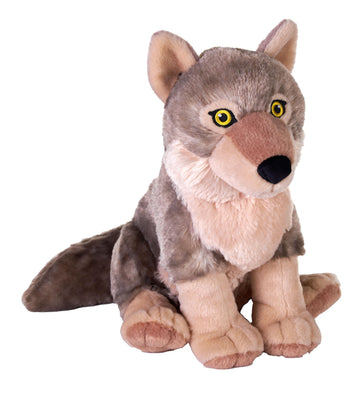 Wild Republic Cuddlekins Eco Wolf Stuffed Animal - 12"