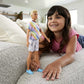 Barbie Fashionistas Ken Doll #174 with Sculpted Blonde Hair Wearing Surf-Inspired Checkered Shirt, Denim Shorts & Deck Shoes