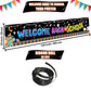 Large Welcome Back to School Banner 120x20 Inch, Back To School Decorations Back To School Yard Signs, First Day of School Banner Decorations