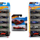 Hot Wheels Formula 1 Die-Cast Cars, Bundle of F1 2024 & 2025 Teams 5 Packs and Scuderia Ferrari HP Short Card, Ages 3+