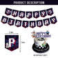Undertale Party Decorations - Birthday Supplies with Banner, Cake Topper, 12 Cupcake Toppers, 18 Balloons, 50 Stickers