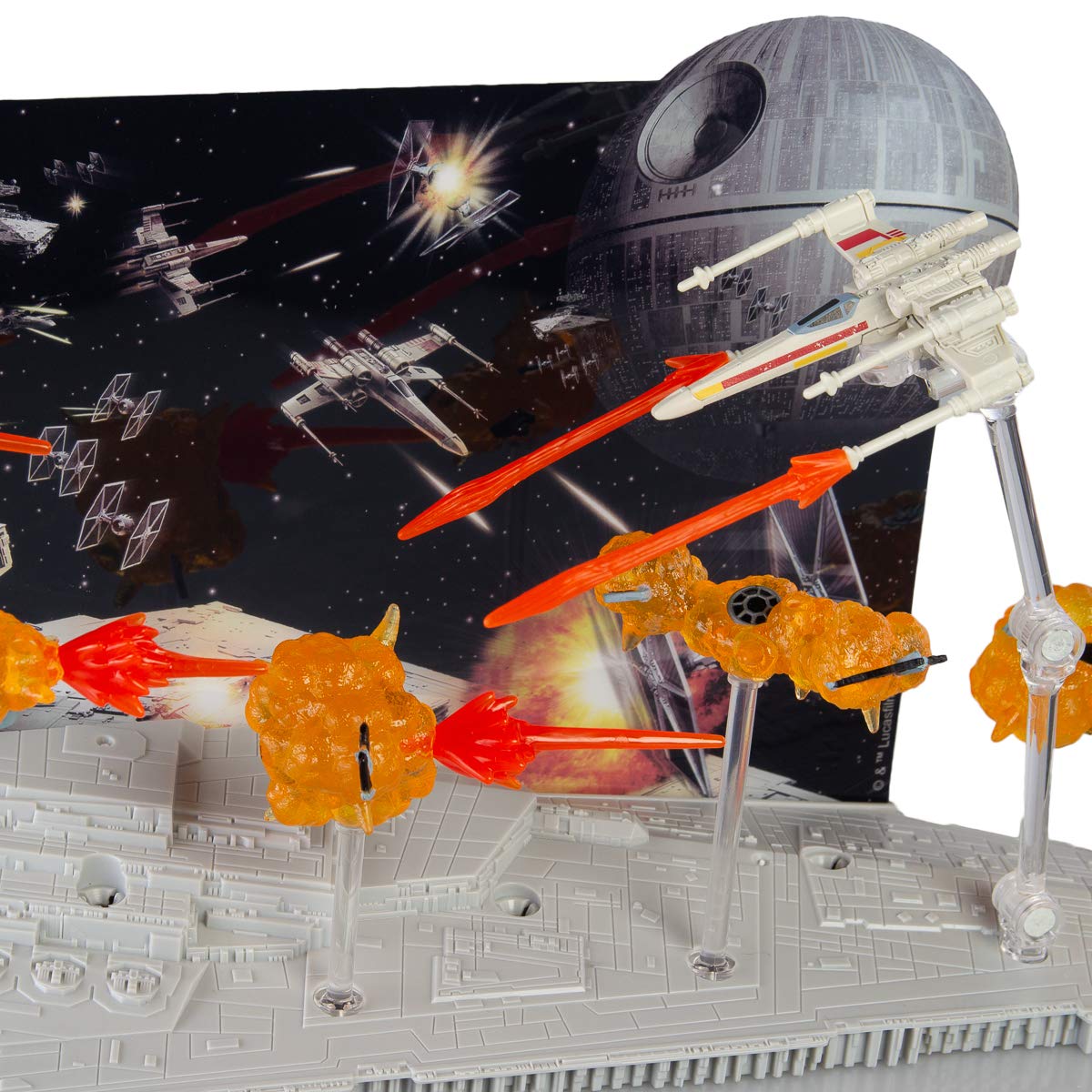 Hot Wheels Star Wars Starship Battle Scenes Play Set