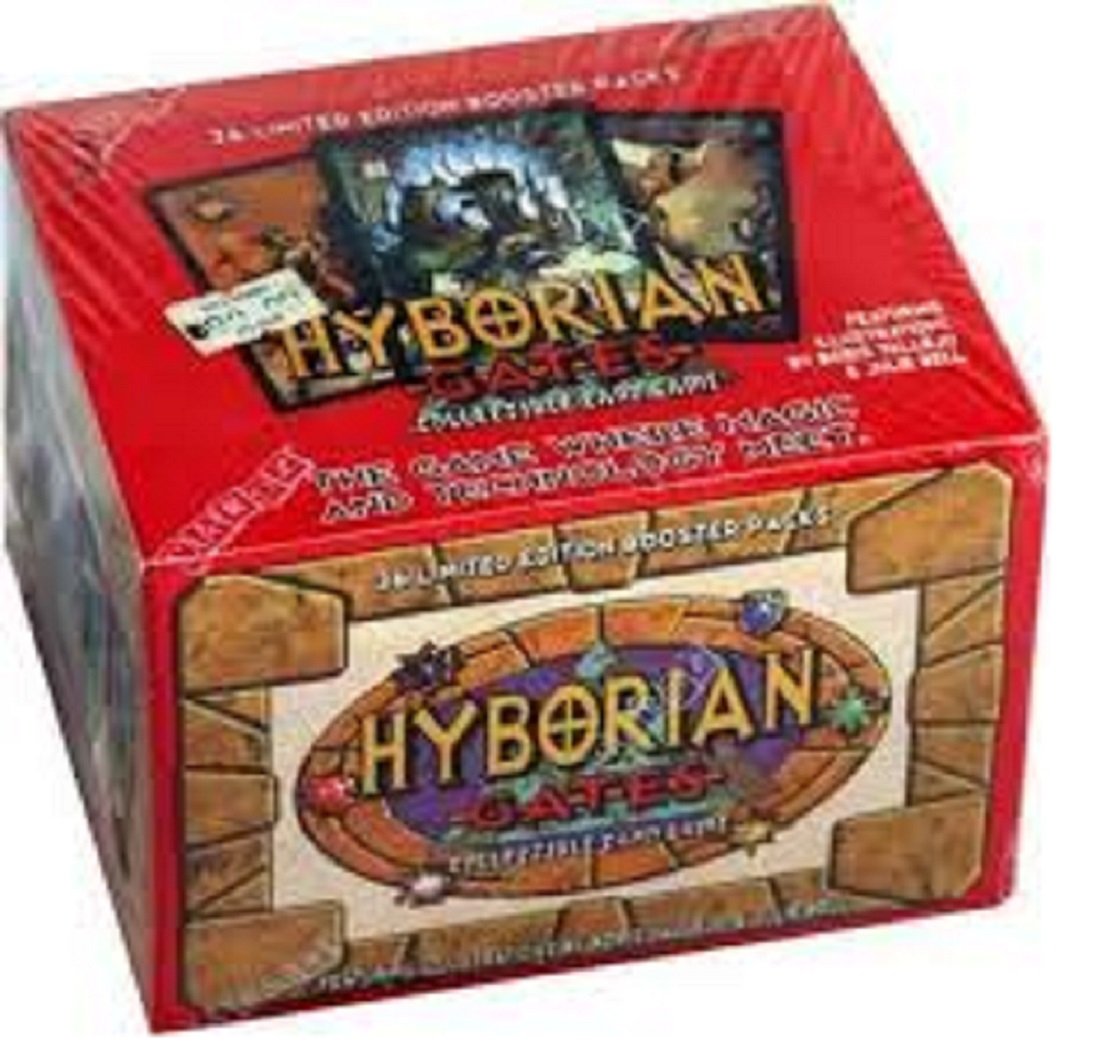 hyborian gates collectible card game booster box