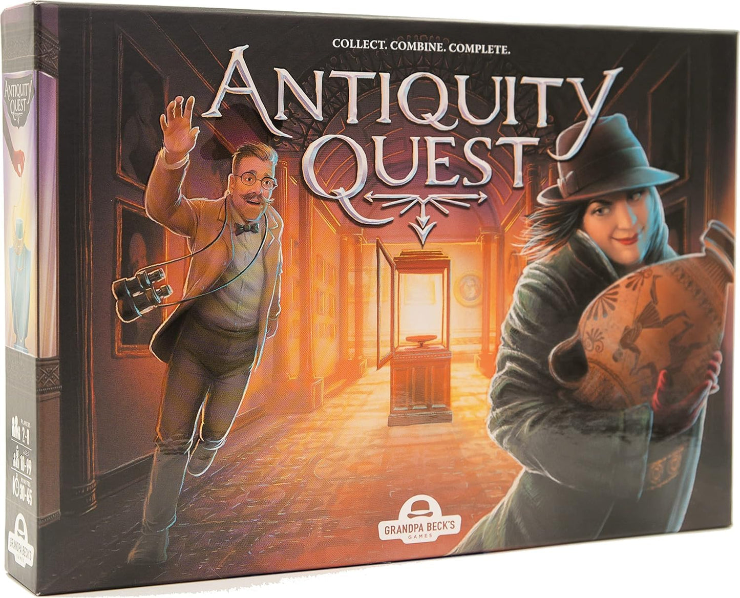 Grandpa Beck's Games Antiquity Quest | Set Collection Card Game from, The Creators of Cover Your Assets | 2-8 Players, Ages 10+. Canasta or Hand