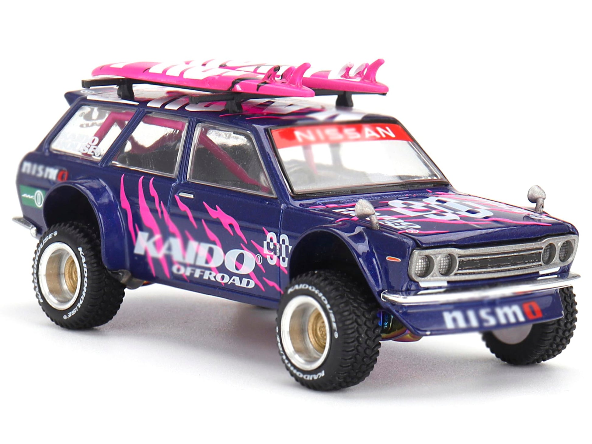 Petersen Kaido House x Mini GT Datsun 510 4x4 Wagon Kaido Offroad V2