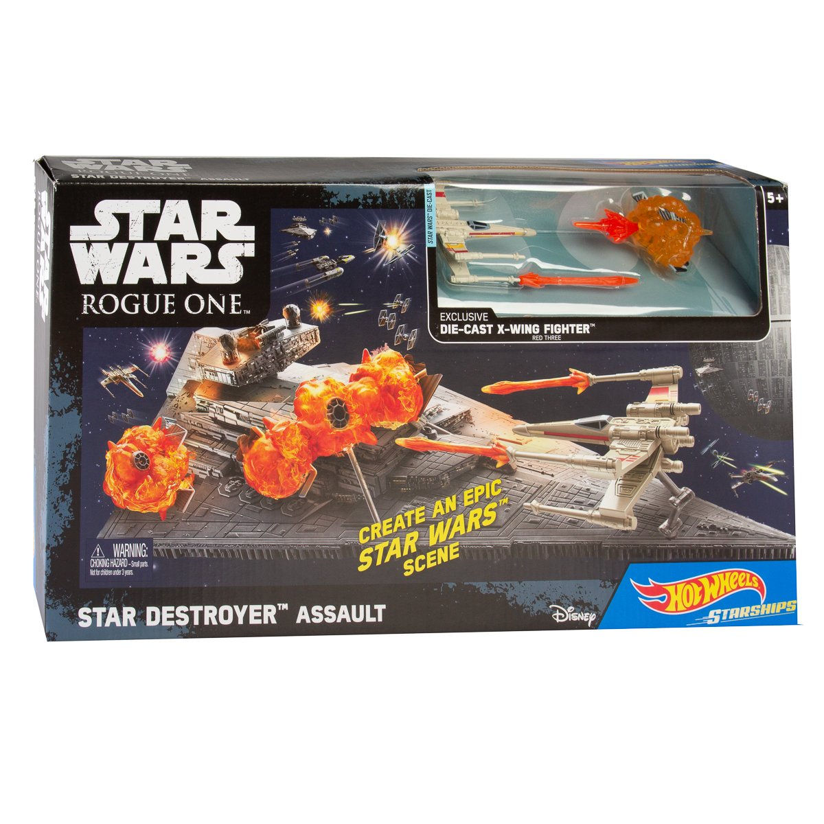 Hot Wheels Star Wars Starship Battle Scenes Play Set