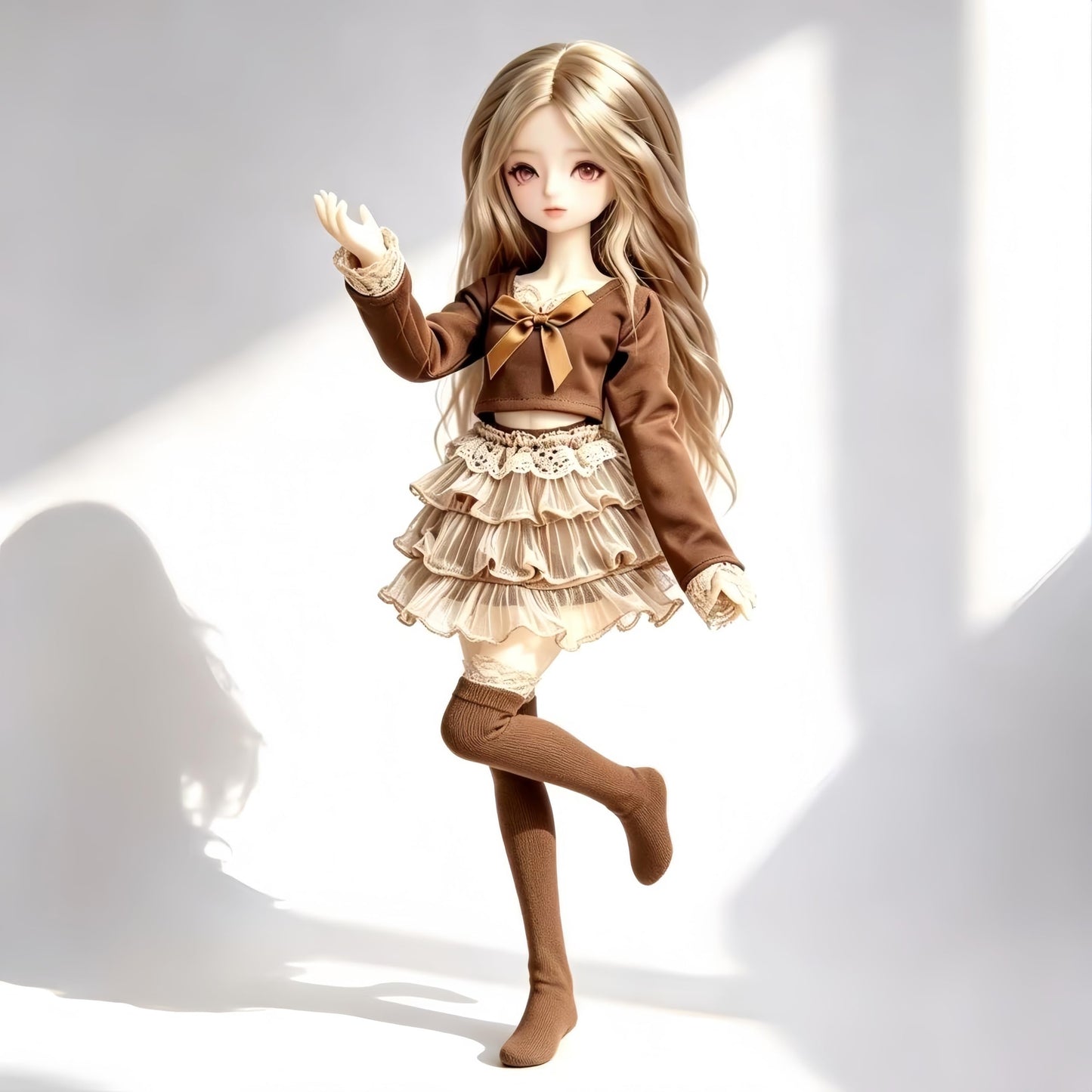 QGYDYH BJD Doll Clothes Ball Jointed Doll Clothes Handmade Fashions Clothes Suitable for1/3 1/4 1/6 BJD Dolls (G, 1/3)