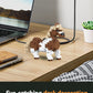 QISHOUTING Horse Mini Building Toy for Kids, Farm Animals Mini Stallion Building Blocks & Learning Toy for Girls Boys, Stallion Figurine Toys