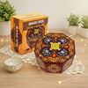 Magic Spin Secret Puzzle Box Money & Gift Card Holder IQ Wood Tricky Lock