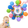 Baby Teething Toys for 0-6 6-12 Months Ages 0-2, Tummy Time Montessori Toys for Babies 0 3 6 9 12 18 Months, Newborn Infant Sensory Toys, Baby Gifts