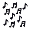10 Pcs Music Note Black Balloon Mylar Balloons 17 Inch Happy Birthday Balloon Banner Music Balloons Use for birthday,birthday party,baby