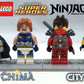 LEGO 4 Minifigures Boxed Giftset Cube 2015 - Superheroes, Chima, Ninjago, and City Themes