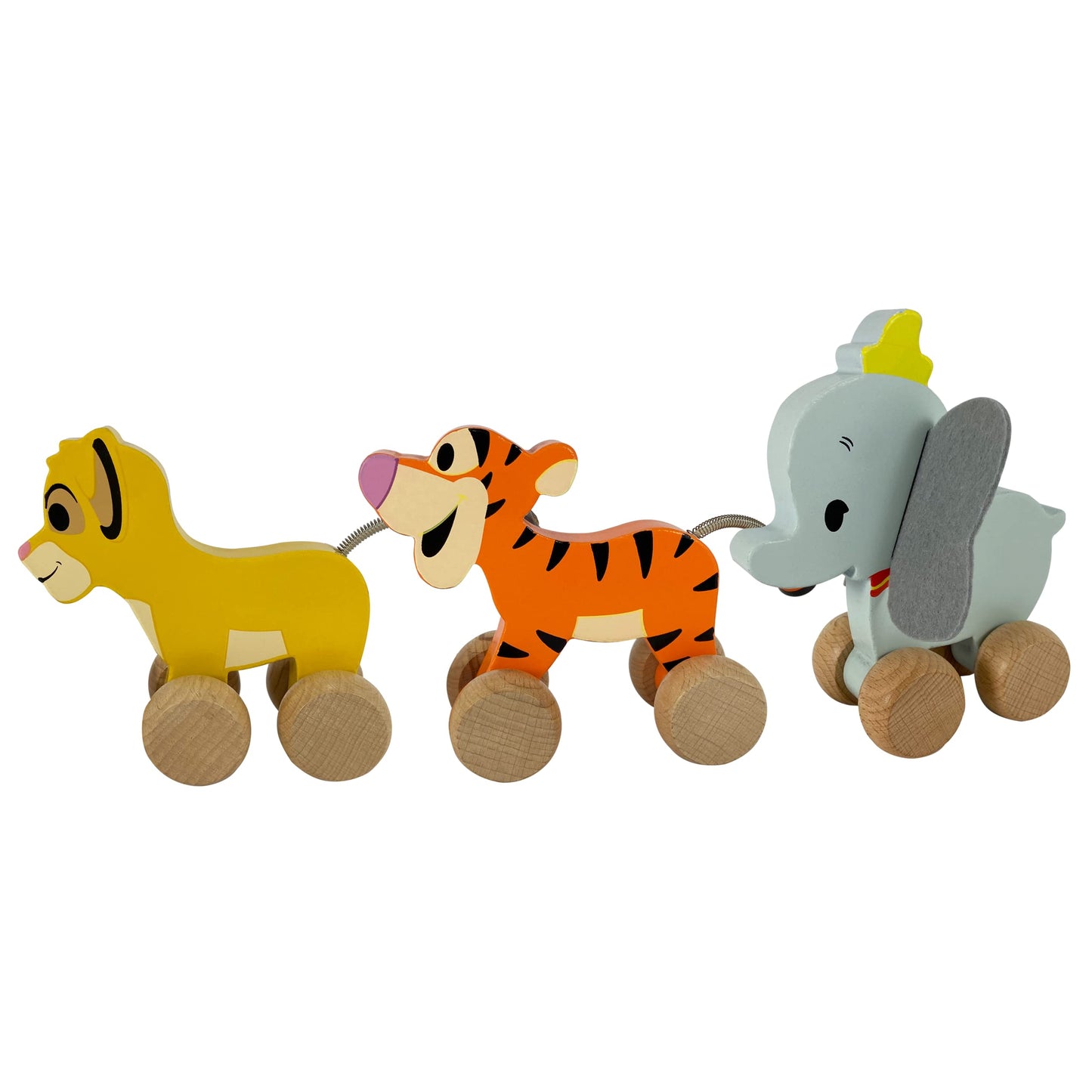Disney Wooden Toys Simba, Small 5-inch Clutch Toy Figure, Kids Toys for Ages 18 Month by Just Play