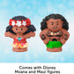 Fisher-Price Little People Toddler Toy Disney Princess Moana & Maui’s Canoe Sail Boat with Figures for Pretend Play Ages 18+ Months