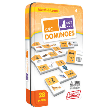 Junior Learning CVC Match & Learn Dominoes