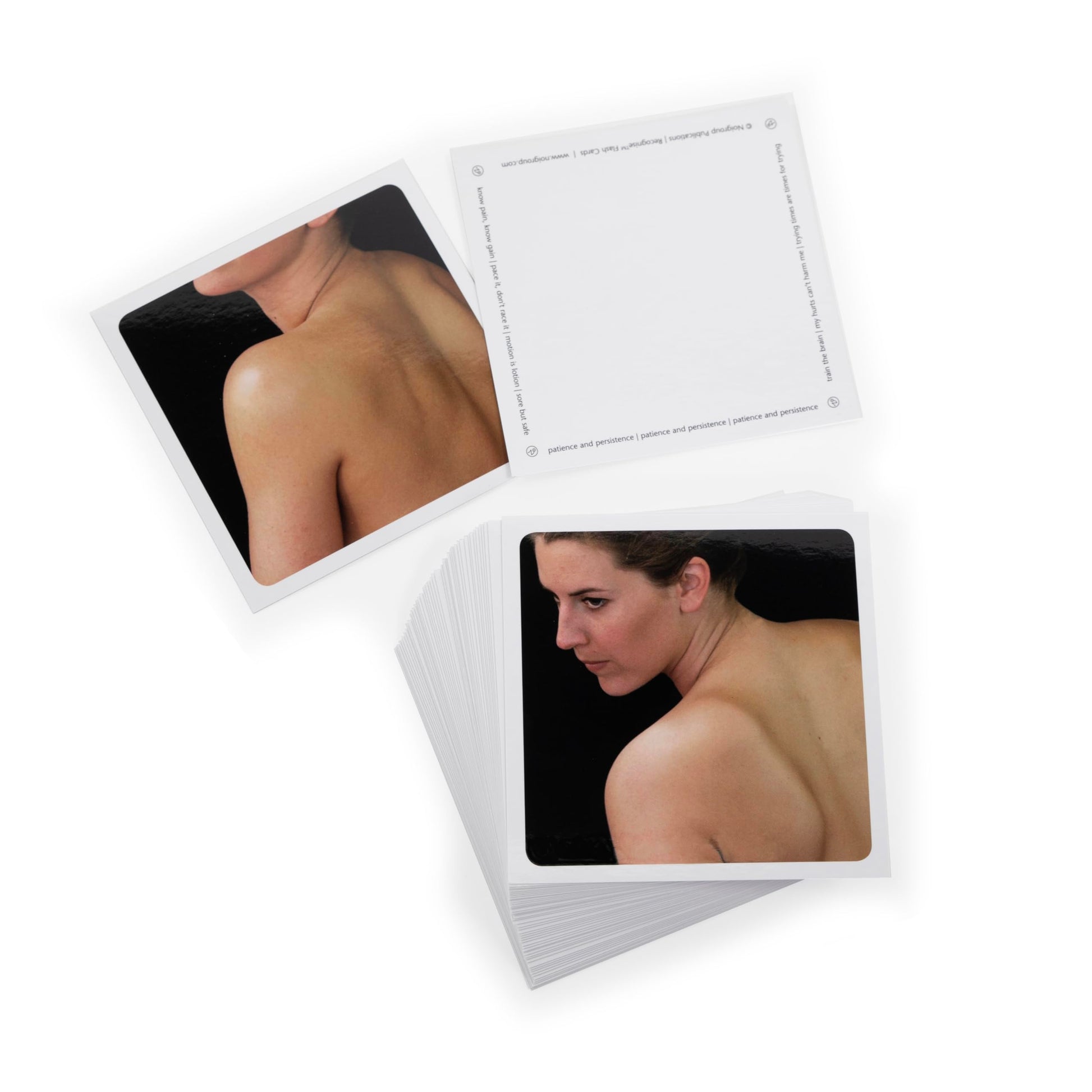 OPTP NOI Recognise Neck Flash Cards - 48 Graded Motor Imagery exercises