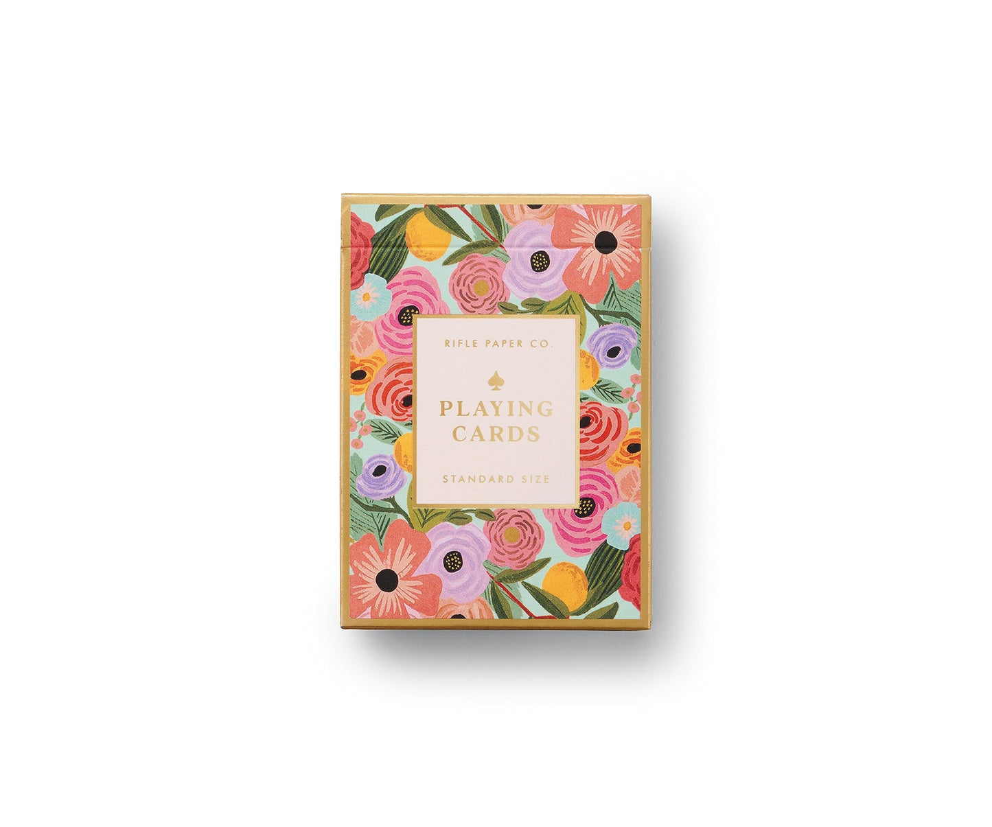 RIFLE PAPER CO. Garden Party Themed Playing Cards for Adults, Standard Deck of Cards for Card Games and Poker at Home or Party, Beautiful Printed
