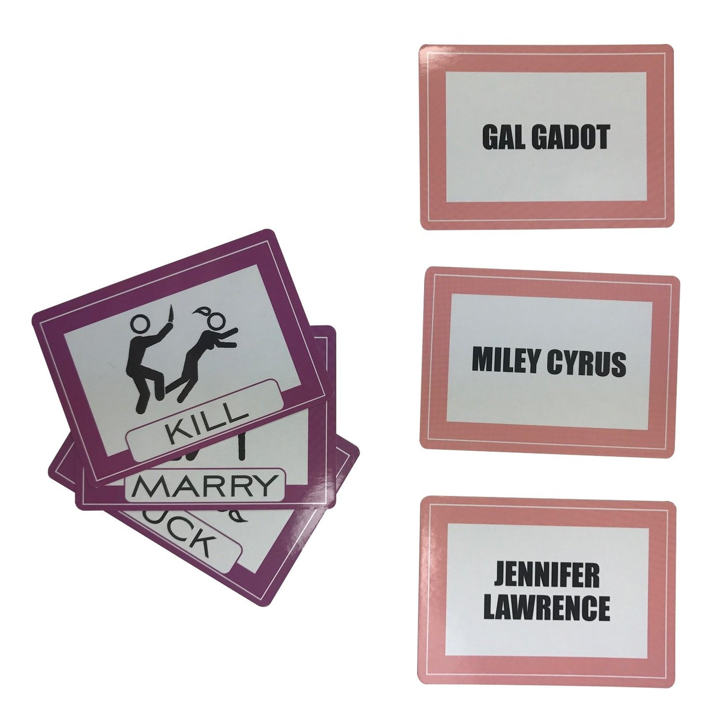 Poker Weight FMK (F..k Marry Kill) - The Completely Inappropriate Adult Party Card Game NSFW