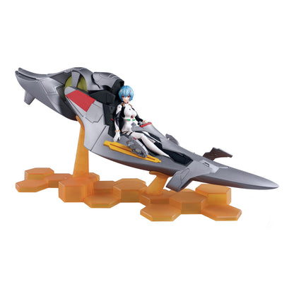 BLOKEES, Fantastics Series, Evangelion, Ayanami Rei with Entry Plug Interior, Model Kit Assembly Required, 14+