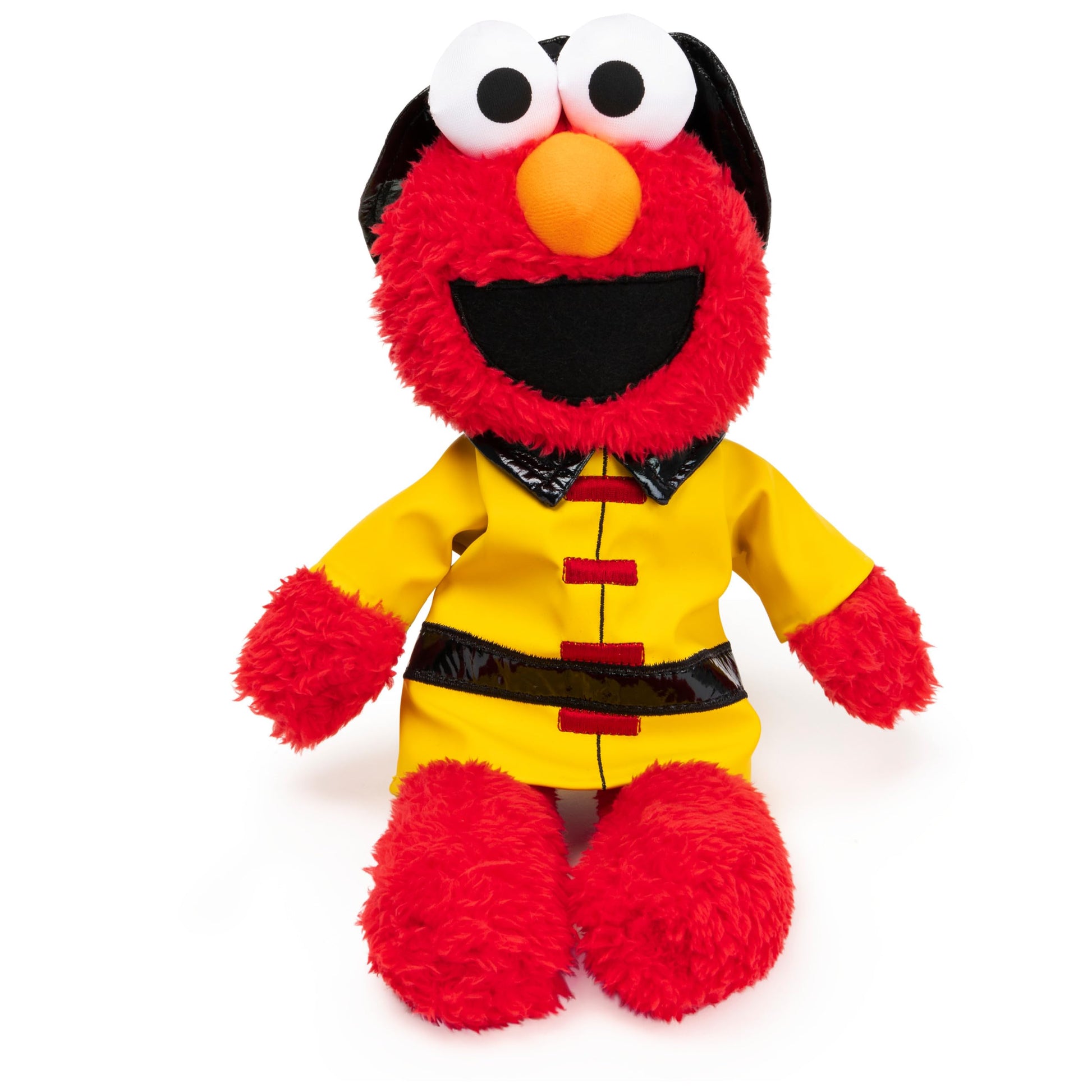 GUND Sesame Street Firefighter Elmo Take Along Buddy 13-Inch Plush; Ages 1+