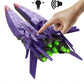 Mattel Disney and Pixar Lightyear Vehicle Playset, 20-inch Zurg Mothership with Lights & Sounds Plus Zyclops Figure, Hyperspeed Series