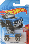 Hot Wheels Custom Ford Bronco, [blue] 163/250 Then and Now 6/10