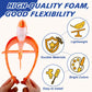 RAIHOMKIT 4Pack LED Light Foam Airplane, 17in Large Throwing Foam Plane, 2 Flight Mode Glider Flying Toy for 3 4 5 6 7 8 9 Year Olds, Throwing
