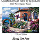 Sung Kim Art - Jigsaw Puzzle 1000 Piece for Adults (Coastal Cottage View)