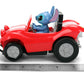 Jada Toys 1:32 RC Disney Stitch Buggy - Simple Function Remote Control Car with Built-in Stitch Figure and 5.5" Body - Kid-Friendly RC Vehicle