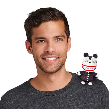 Disney Store Official The Nightmare Before Christmas: Vampire Teddy Bear 5.5-Inch Magnetic Shoulder Plush - Authentic Small Collectible for Fans