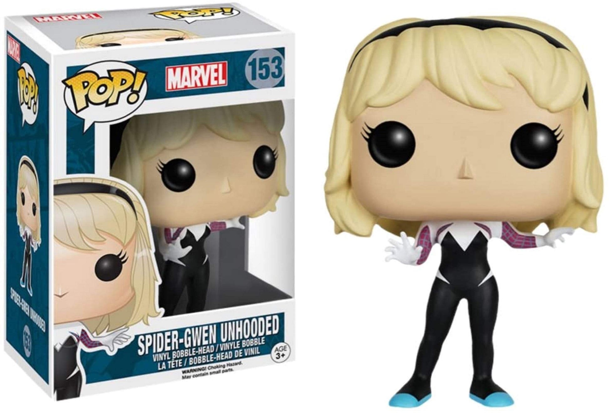 Funko - Marvel Comics-Spider-Gwen Unhooded Exclusice Edition Other Figurine, Multicoloured, 7294