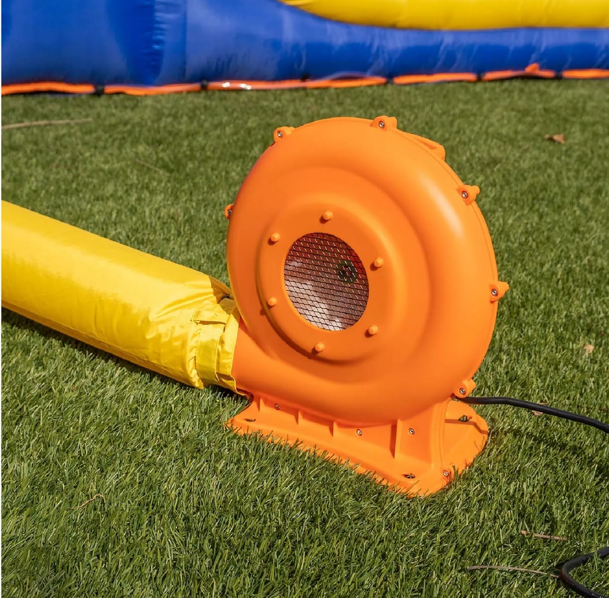 my 1st jump n play Double Bounce Inflatable House with Dodgeball