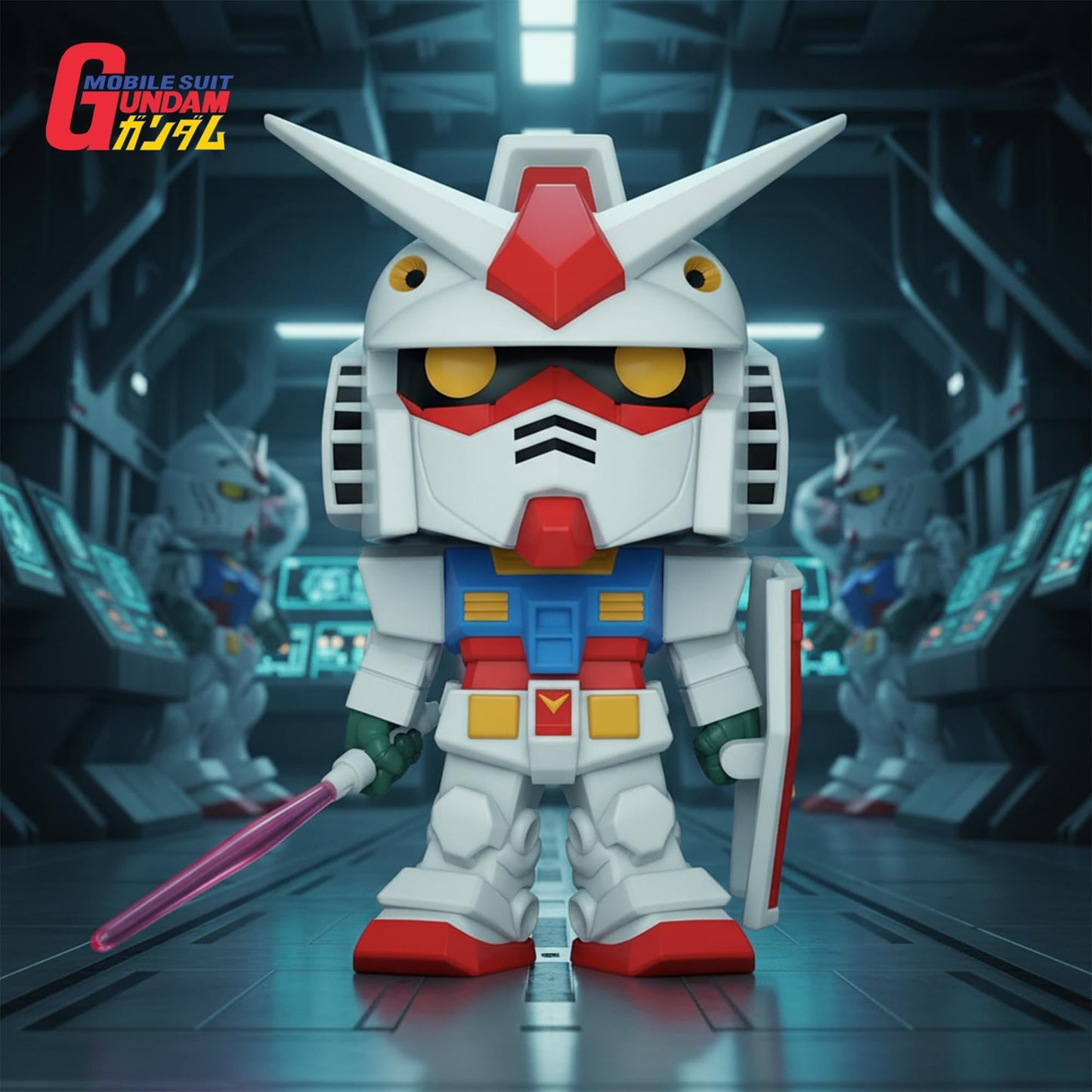 Funko POP! Super: MS Gundam - RX-78-2 Gundam - Mobile Suit Gundam - Collectable Vinyl Figure - Gift Idea - Official Merchandise - for Kids & Adults