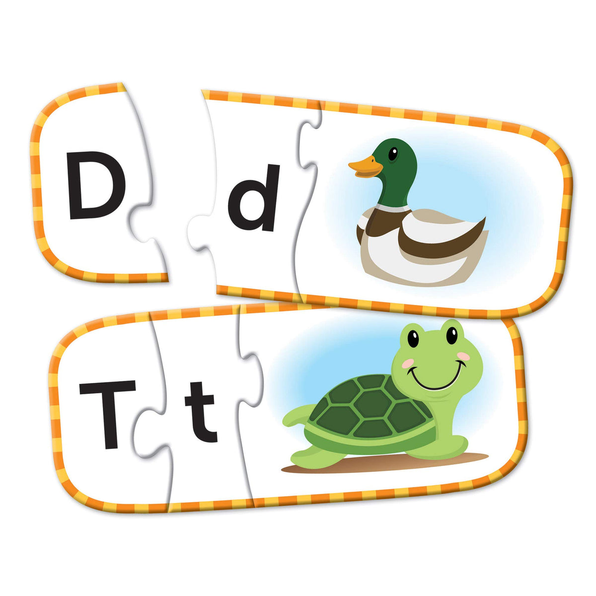 Learning Resources Alphabet Puzzle Cards, Kindergarten Readniness, Self Correcting Puzzles, Ages 4+