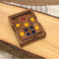Towards Freedom Wooden IQ Sliding Block Brainteaser Puzzle Travel Game Gift