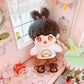 niannyyhouse 20cm Plush Doll Clothes Bear Coat T-Shirt Pants 8in Kpop Stuffed Doll Clothing