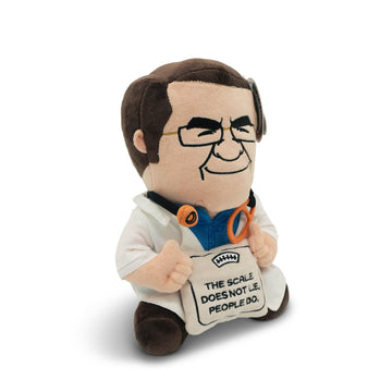 Punchkins Dr. Now-Inspired Plush Toy - Funny Doctor-Themed Stuffed Figure, Soft Novelty Gift